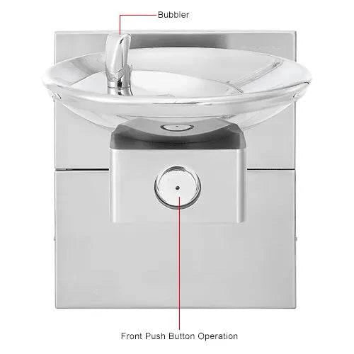 Global Industrial™ In-Wall Filtered Drinking Fountain –Vandal-Resistant, ADA Compliant – 270317F