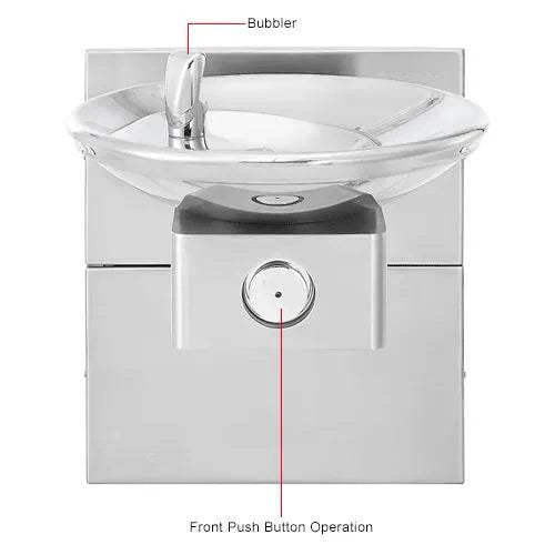 Global Industrial™ In-Wall Filtered Drinking Fountain –Vandal-Resistant, ADA Compliant – 270317F