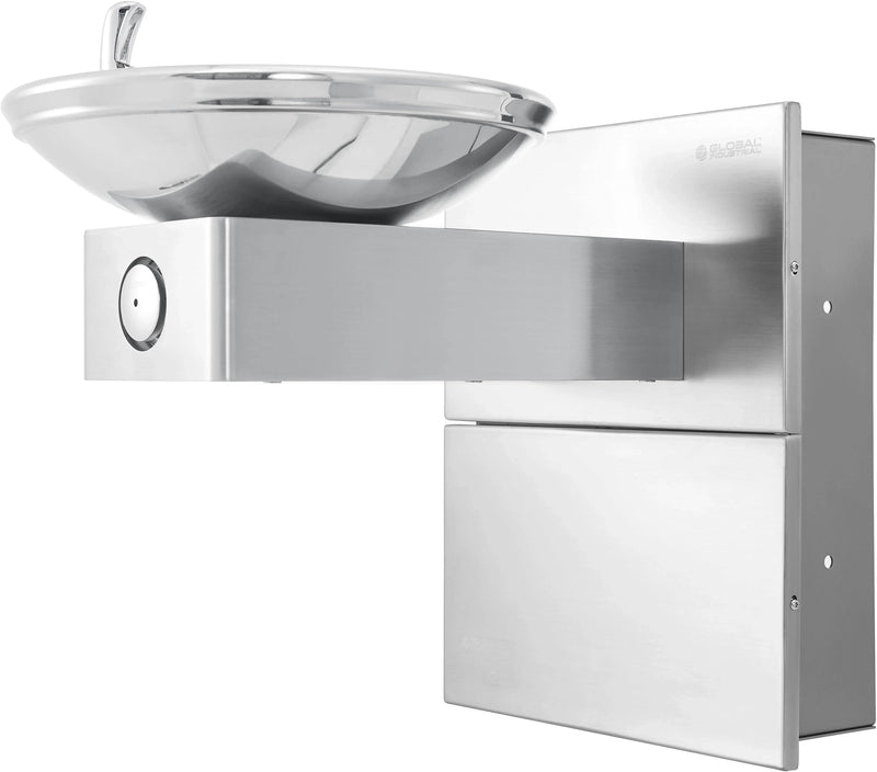 Global Industrial™ In-Wall Filtered Drinking Fountain –Vandal-Resistant, ADA Compliant – 270317F