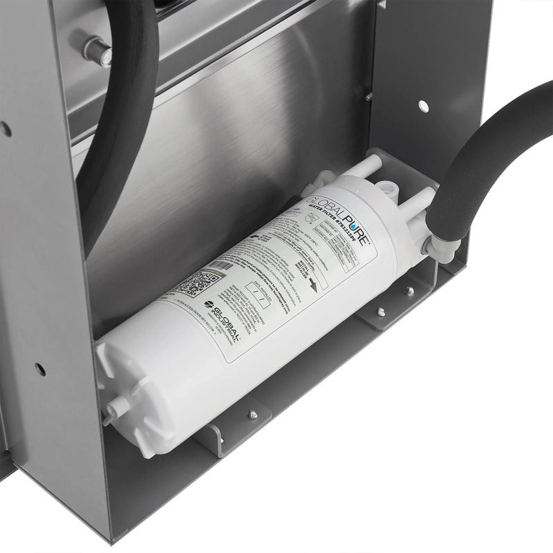Global Industrial™ In-Wall Filtered Drinking Fountain –Vandal-Resistant, ADA Compliant – 270317F