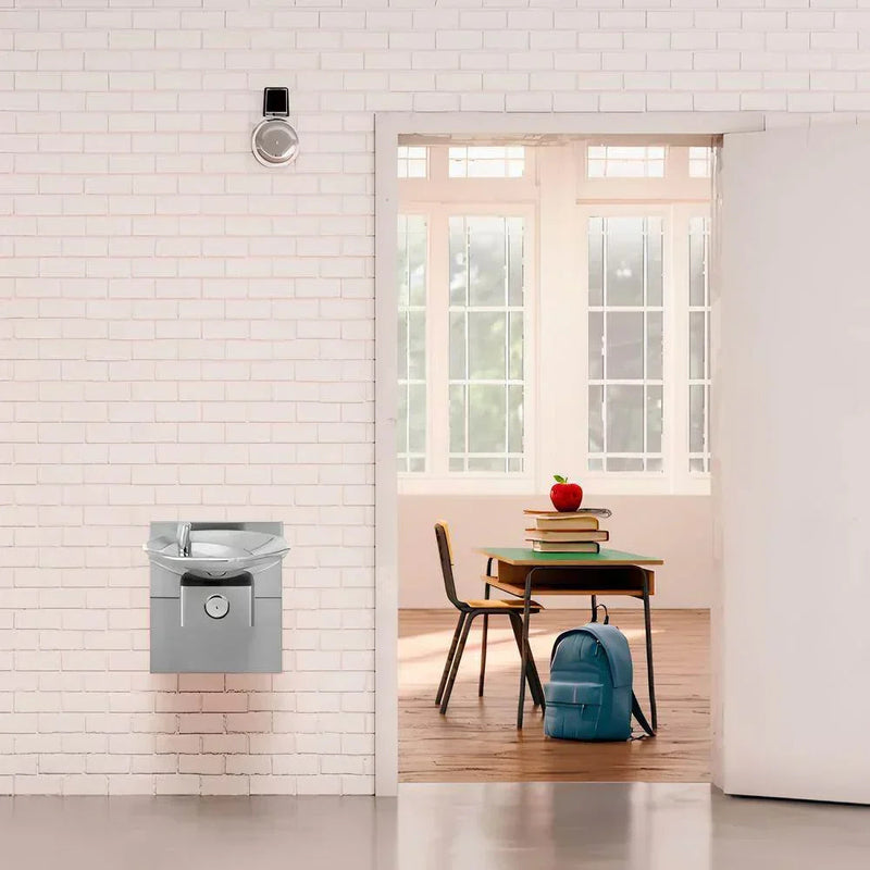 Global Industrial™ In-Wall Filtered Drinking Fountain –Vandal-Resistant, ADA Compliant – 270317F