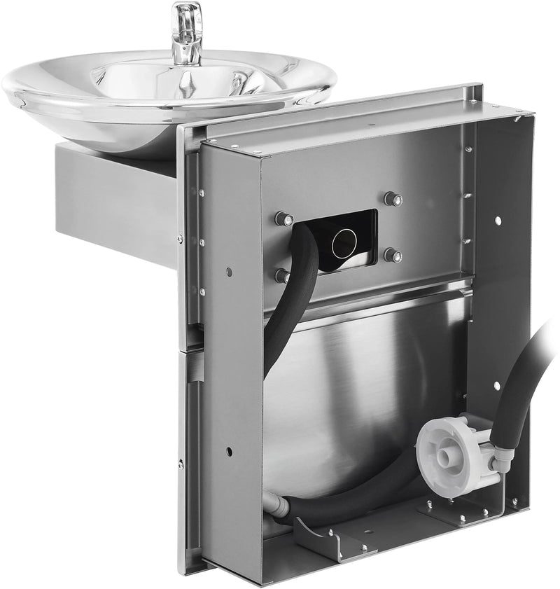 Global Industrial™ In-Wall Filtered Drinking Fountain –Vandal-Resistant, ADA Compliant – 270317F