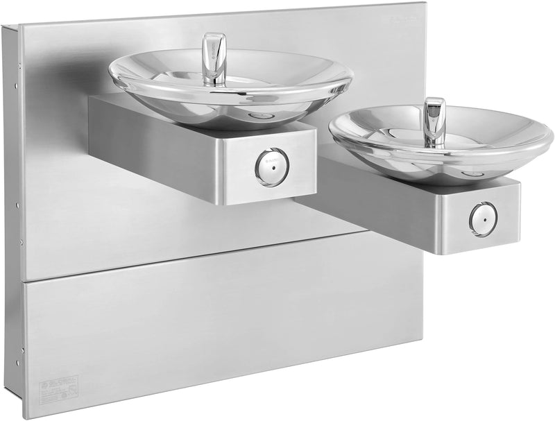 Global Industrial™ In-Wall Bi-Level Drinking Fountain – Vandal-Resistant, ADA Compliant – 270318
