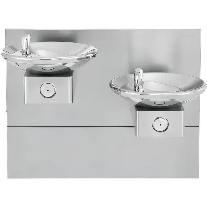 Global Industrial™ In-Wall Bi-Level Drinking Fountain – Vandal-Resistant, ADA Compliant – 270318