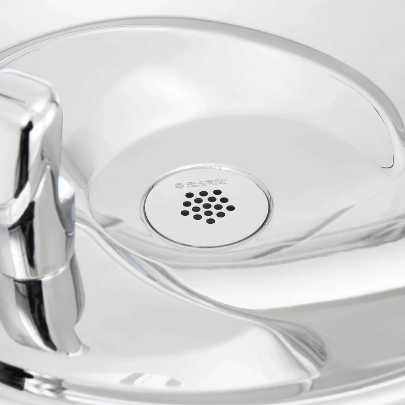 Global Industrial™ In-Wall Bi-Level Drinking Fountain – Vandal-Resistant, ADA Compliant – 270318
