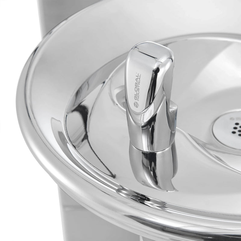 Global Industrial™ In-Wall Bi-Level Drinking Fountain – Vandal-Resistant, ADA Compliant – 270318
