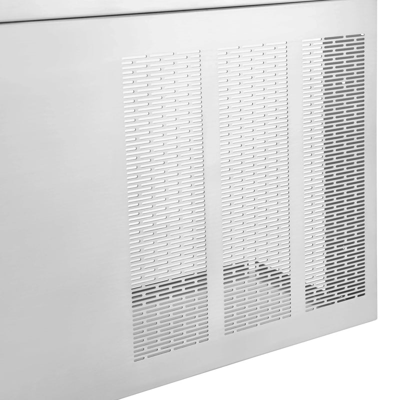 Global Industrial™ In-Wall Filtered & Refrigerated Bi-Level Drinking Fountain – 8 GPH Chilled Water – 270319F