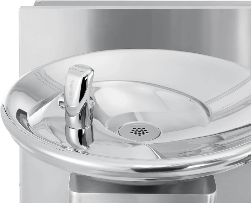 Global Industrial™ In-Wall Refrigerated Bi-Level Drinking Fountain – Vandal-Resistant and ADA Compliant – 270319
