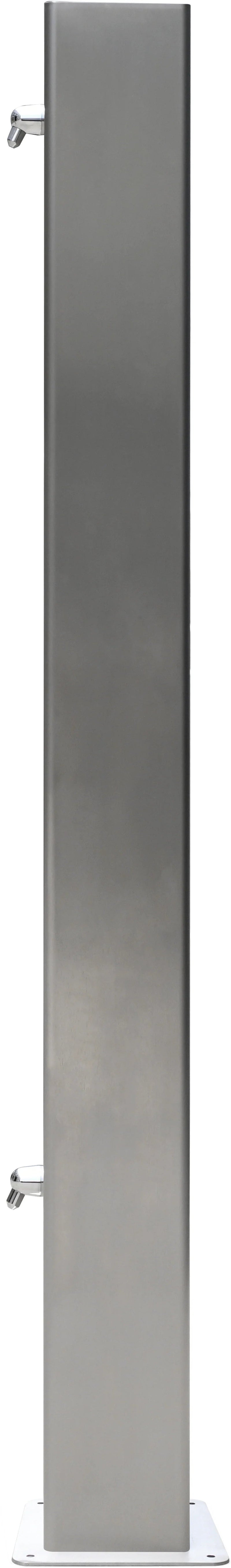 Global Industrial™ 84"H Outdoor Water Shower – Dual Nozzles, Heavy-Duty – 670434