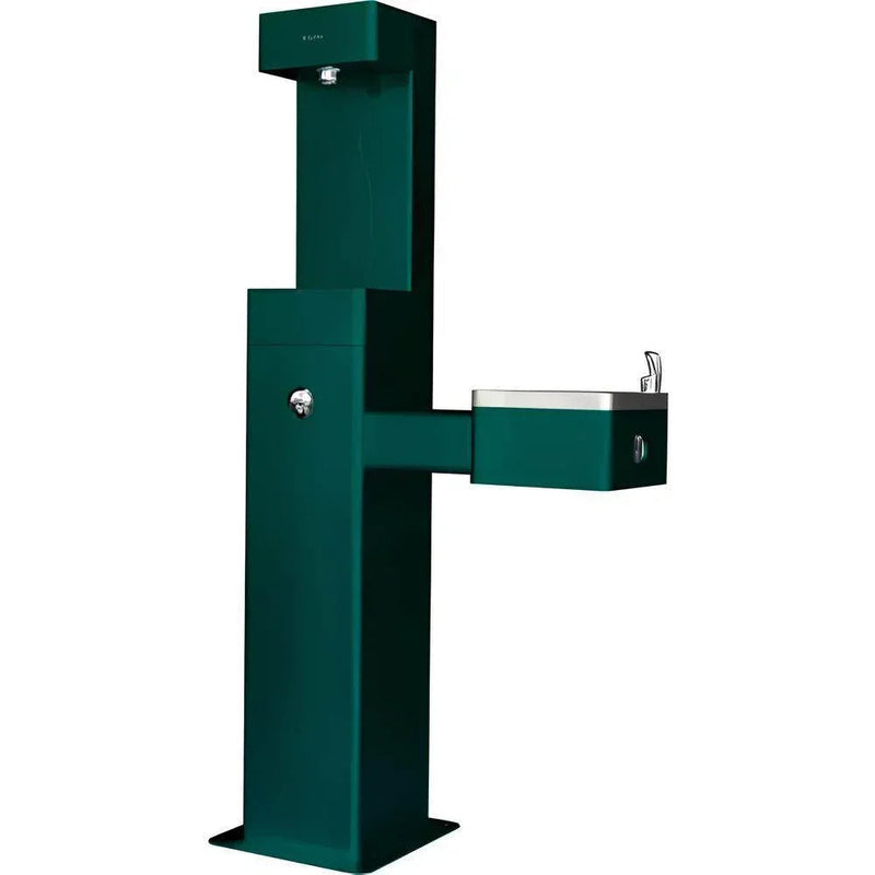 Global Industrial™ Outdoor Drinking Fountain with Bottle Filling Station – Stainless Steel, ADA Compliant – 761216