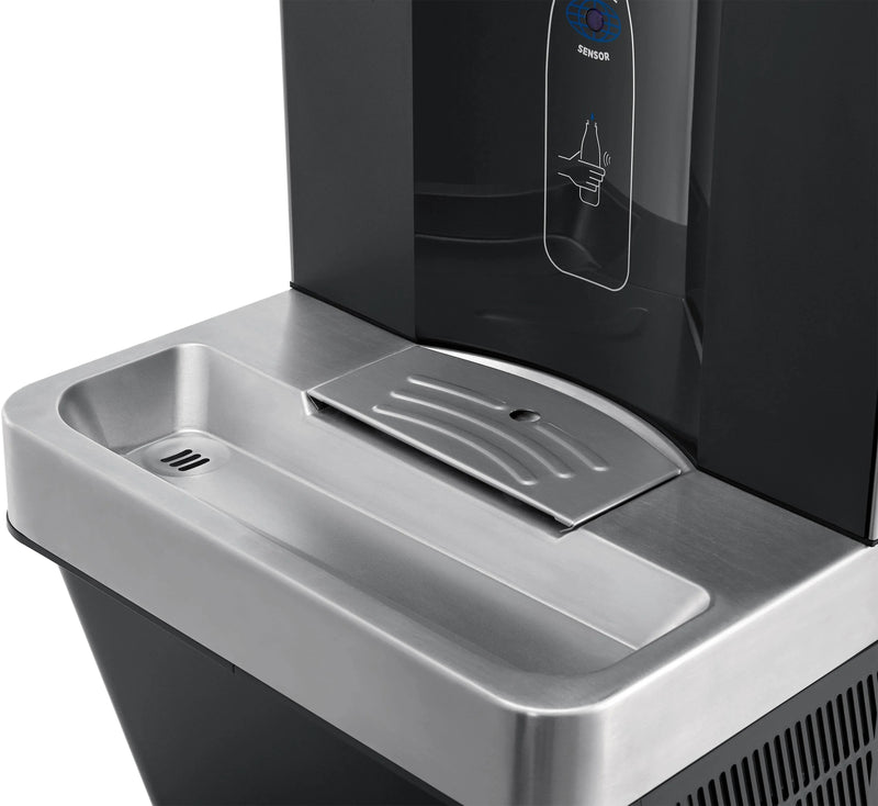 Global Industrial™ Refrigerated Water Bottle Filling Station – Touchless Sensor, Filtered – 761219