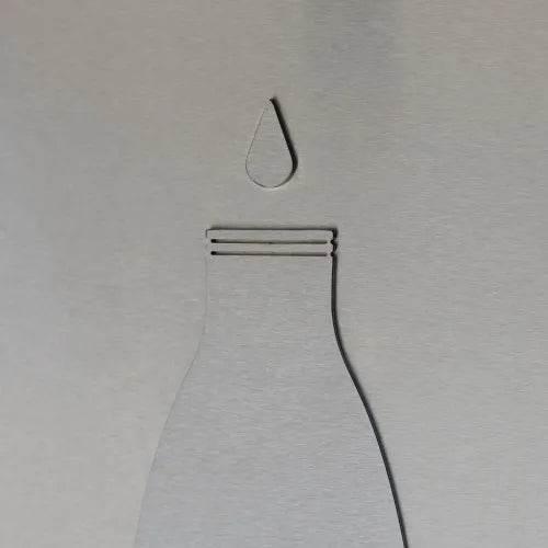 Global Industrial™ Outdoor Pedestal Bottle Filling Station – Stainless Steel, Vandal-Resistant – 761222