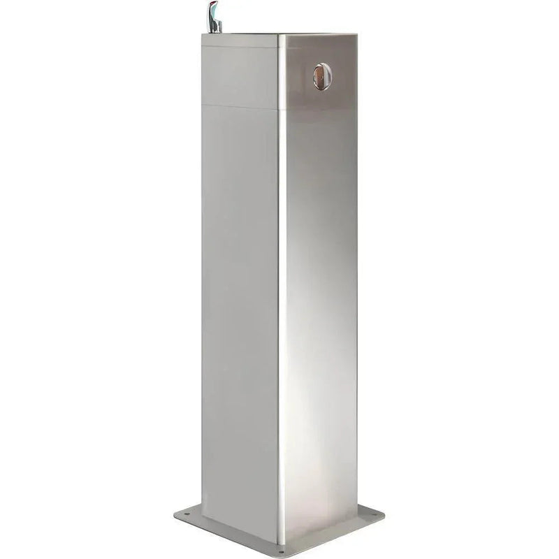 Global Industrial™ Outdoor Pedestal Drinking Fountain – Stainless Steel, Vandal-Resistant, ADA Compliant – 761223