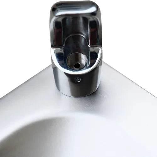 Global Industrial™ Outdoor Pedestal Drinking Fountain – Stainless Steel, Vandal-Resistant, ADA Compliant – 761223