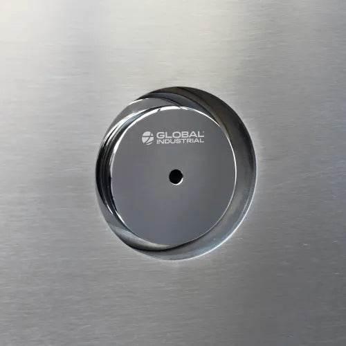 Global Industrial™ Outdoor Pedestal Drinking Fountain – Stainless Steel, Vandal-Resistant, ADA Compliant – 761223