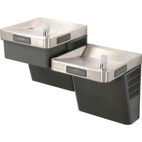 Global Industrial™ Bi-Level Refrigerated Drinking Fountain – Filtered, ADA Compliant – 761244
